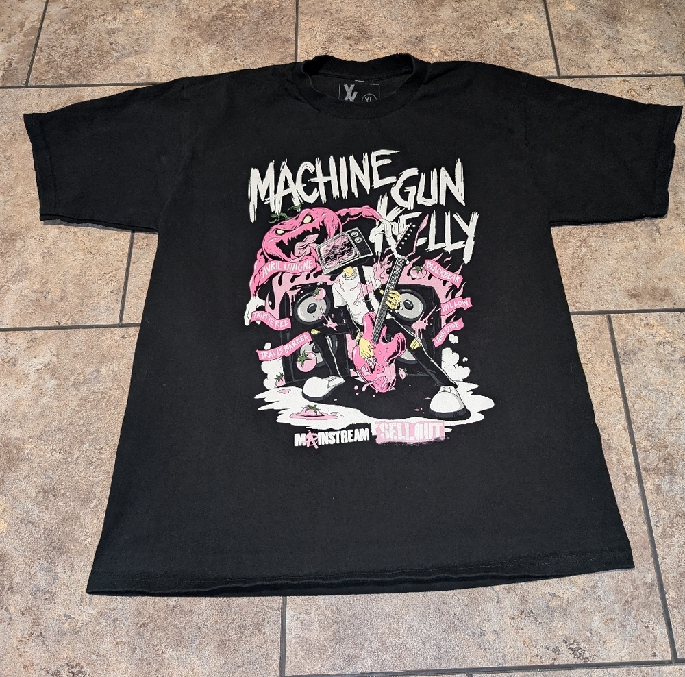 Machine Gun Kelly Concert Tee Men's Large Ladies XL